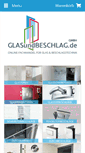 Mobile Screenshot of glasundbeschlag.de